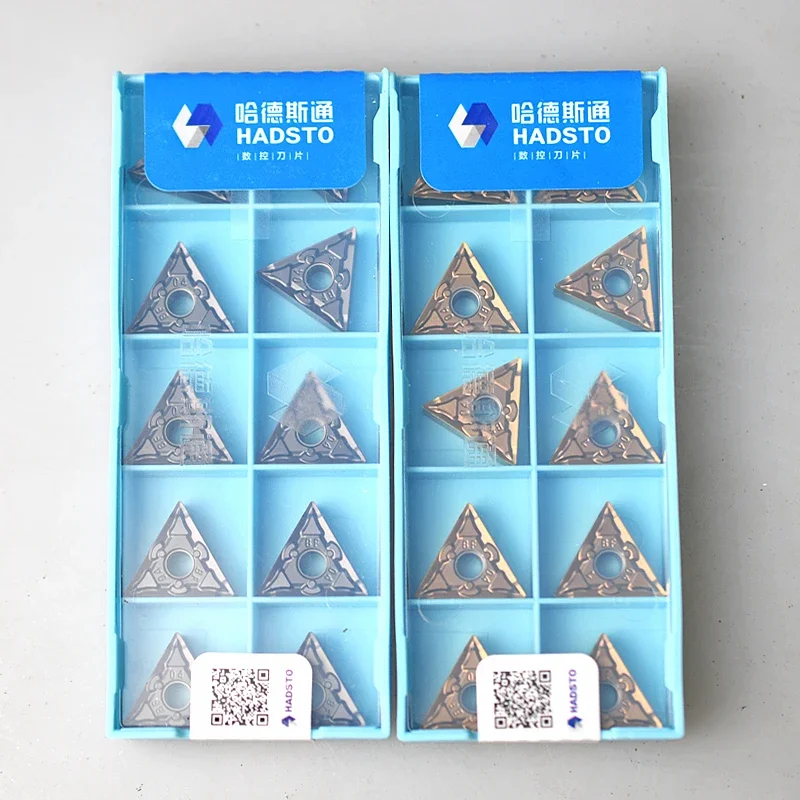 Imagem -03 - Cnc Carbide Turning Inserções Ferramentas de Corte Torno Pvd 10 Pcs 100 Original Tnmg Tnmg160404 Tnmg160408 bf Hs7125 Hs7225