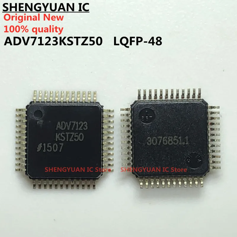 2 pcs/lot ADV7123KSTZ50 LQFP-48 ADV7123 CMOS, 330 MHz Triple 10-Bit High Speed Video DAC 100% new imported original 100% quality