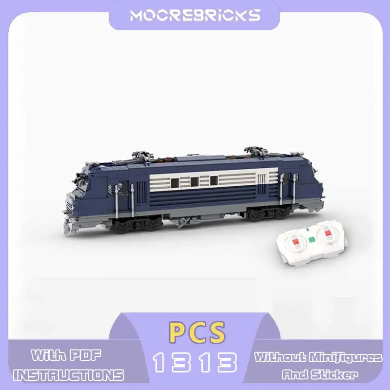 

MOC French Railway BB Series Electric locomotives Building Block Model Assembling Toys Children's Christmas Gifts