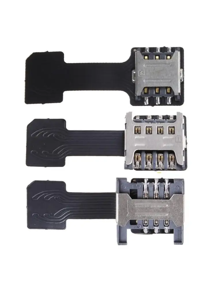 

Dual + Two-in-one Horizontal Adapter Phone Extender 4G for Android Phone Extender for Nano