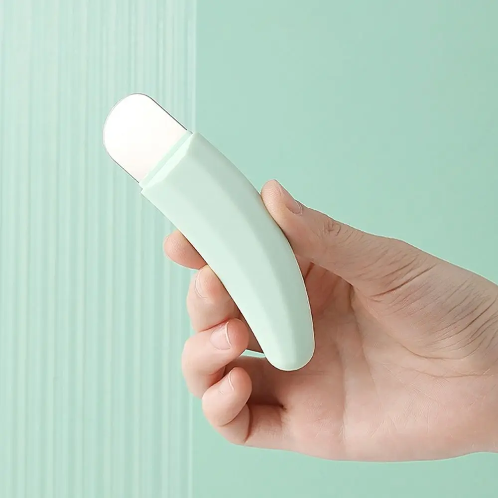 Strumento per la rimozione dei punti neri del viso per la pulizia profonda Rimuovi i punti bianchi Acne Spatola per il viso portatile Raschietto per punti neri per lo strumento per la cura della bellezza