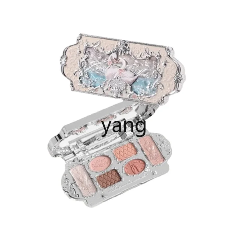 

CX Eye Shadow Plate Swan Ballet Strawberry Rococo Earth Color Multi-Functional Comprehensive Plate Honeydew Plate