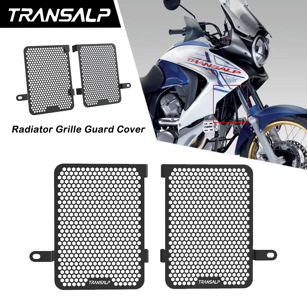 Radiator Grille Cover Guard Protection Protetor For Honda XL700V XL 700V xl 700v Transalp 2008-2022 2021 2020 2019 Motorcycle