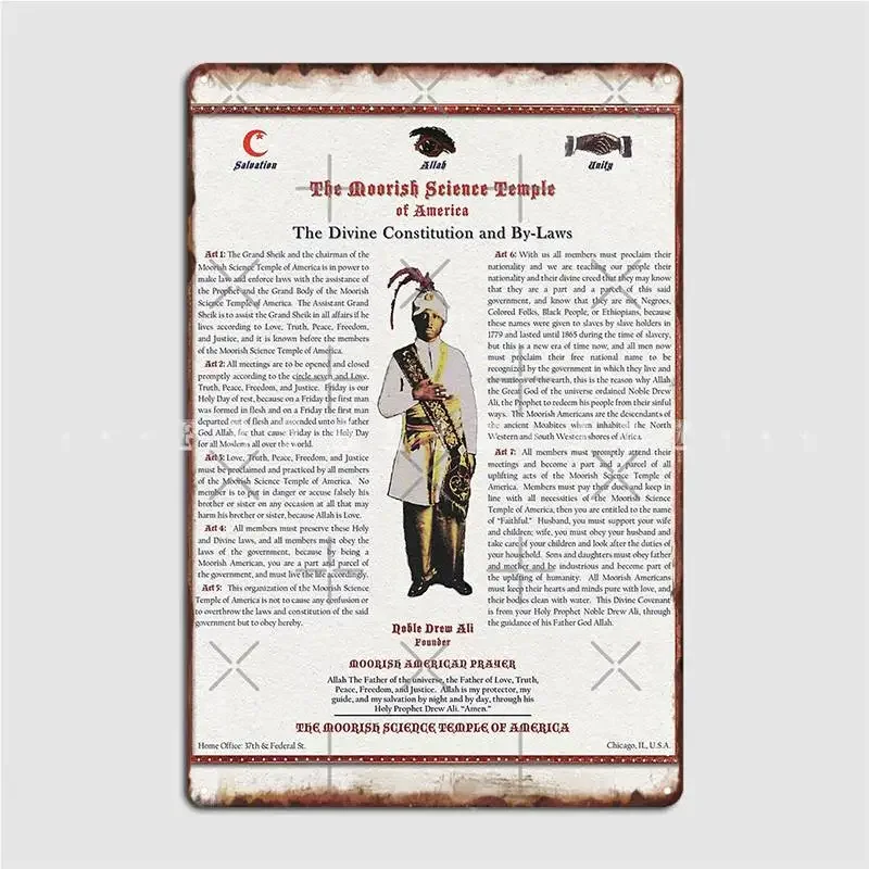 

Divine Constitution And Metal Sign Cinema Kitchen Customize Garage Club Painting Décor Tin Sign Poster