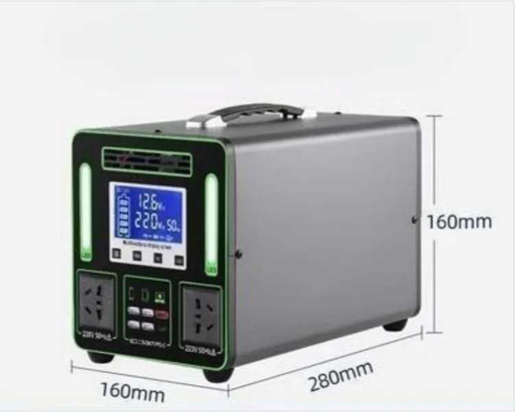 

Outdoor Mobile Power Supply 220V Large Capacity Self Driving Camping Live Emergency Battery Household Supply Power Bank