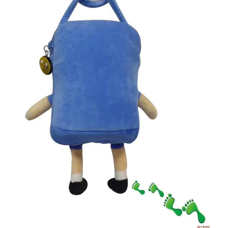 New Cute Anime Adventure Time Finn Kids Boys Plush Messenger Bag Stuffed Crossbody Bags For Women