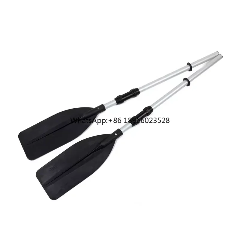 Retractable plastic foldable paddles for kayak rafting and miniature canoe paddles tubing float paddles