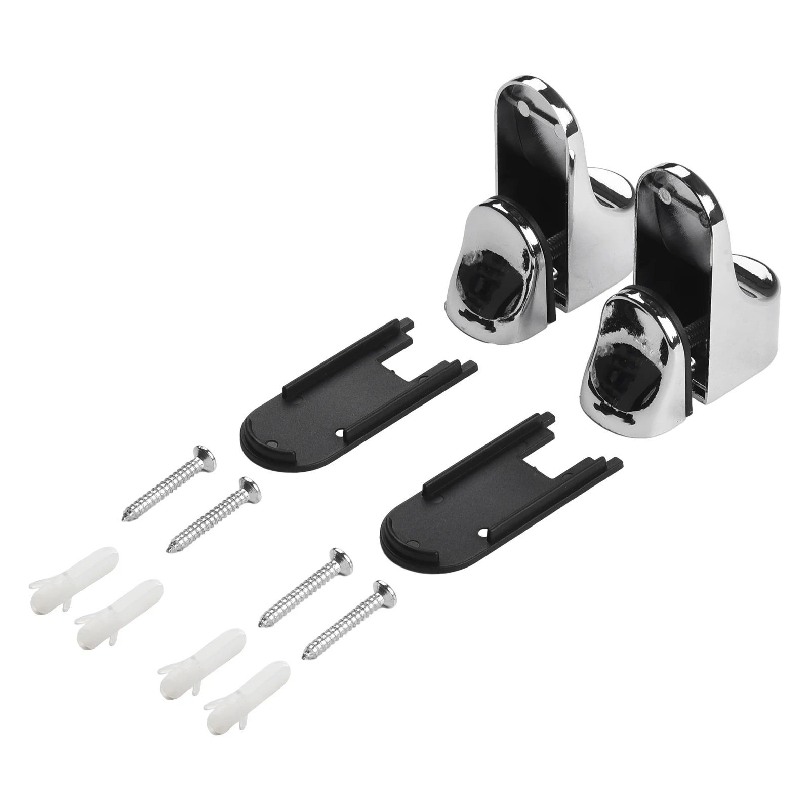 Mundclip, Glasklemme, Bücherregale, Sammlerstücke, Lautsprecher, Badezimmerregale, 55 x 24 mm, erweiterbar, hochwertig, praktisch