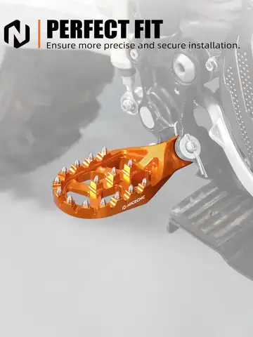 NICECNC For KTM EXC 300 2024 Forged Aluminum Footrest Footpegs Mount Pins For KTM EXC-F 350 SXF 450 Husqvarna TE300 GasGas EC300