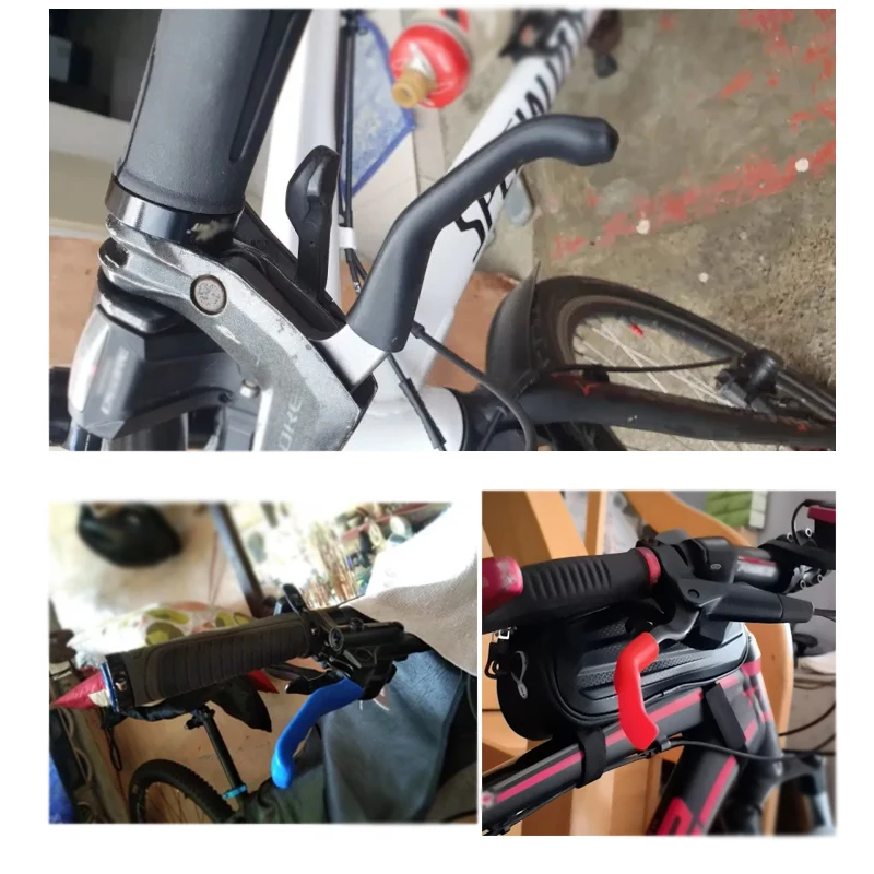 MEROCA 1 Paar Fahrradbremshebel Schützende Silikon Fahrradhebelgriffe Fahrradbremsgriffabdeckung Fahrradzubehör – Detail 4
