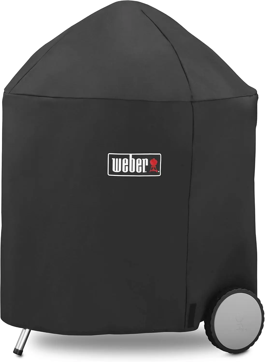 

Прочный УФ-стойкий чехол для 26-дюймовых угольных грилей, черная ткань с надежным ремнем, дышащий и водонепроницаемый.