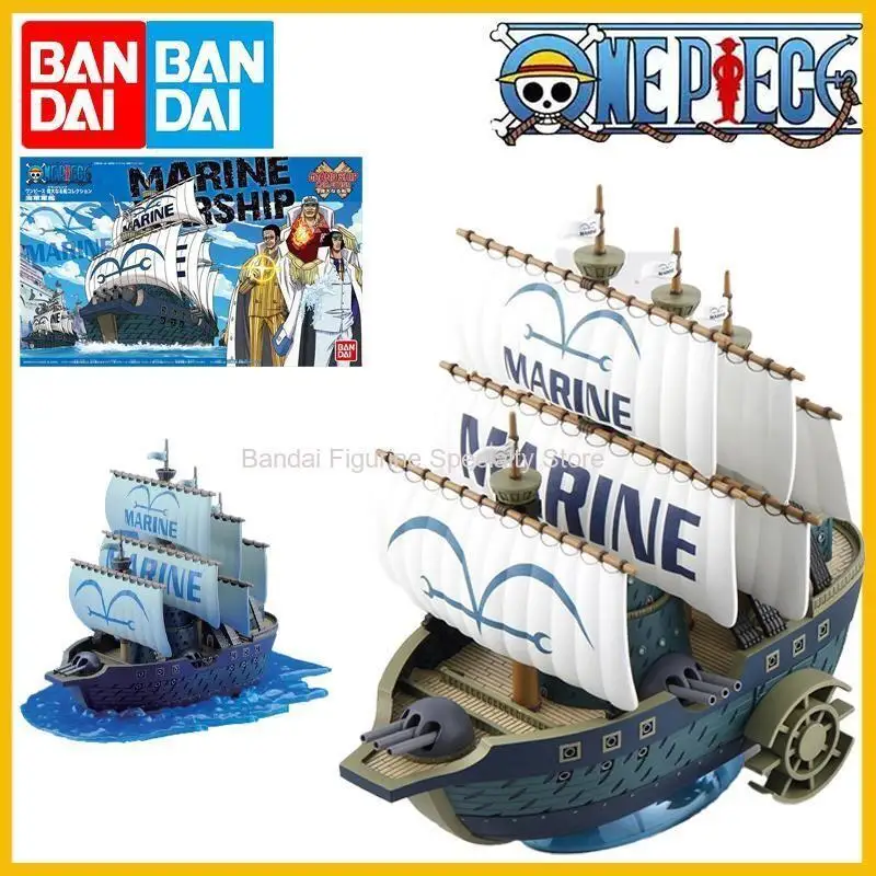 

Комплект модели морского военного корабля One Piece Grand Ship Collection от Bandai — аутентичная аниме-игрушка для сборки корабля для коллекционеров и фанатов