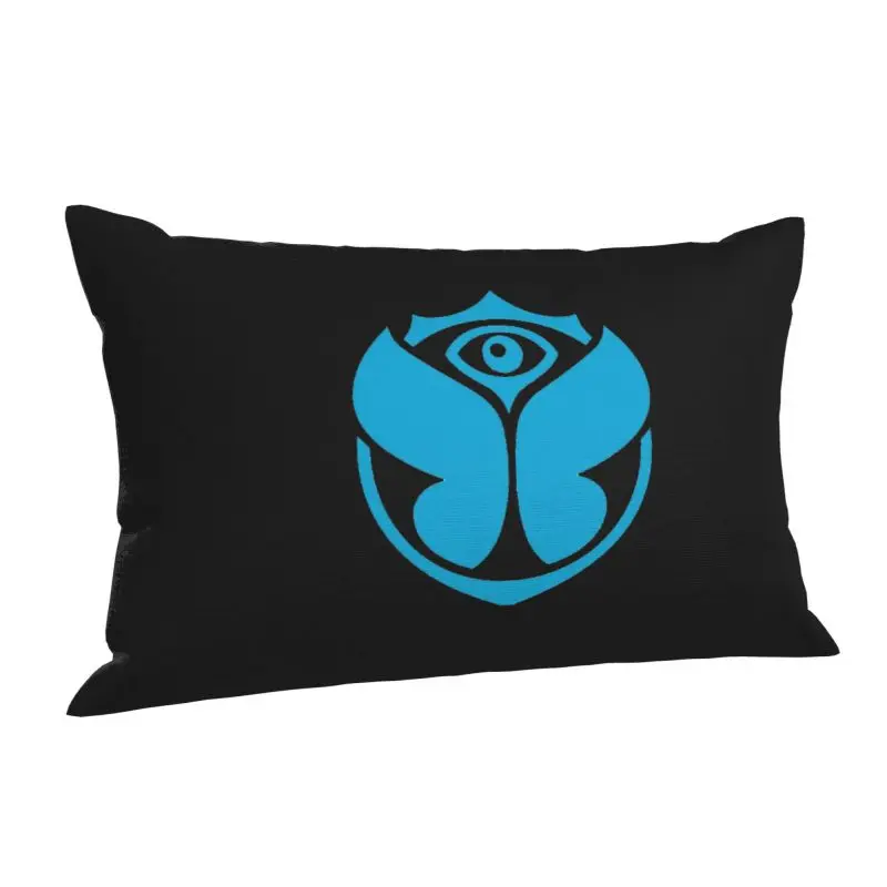 Custom Blue Tomorrowlands Cushion Cover 60cmx40cm Velvet Modern Throw Pillow Cases Rectangle