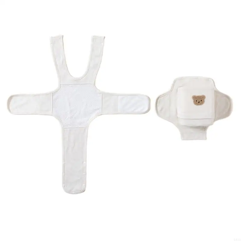 581F Baby Side Sleep Support Pillow Startle Proof Pillow Detachable for Newborns Provide Comfort and Reduces Startle Response