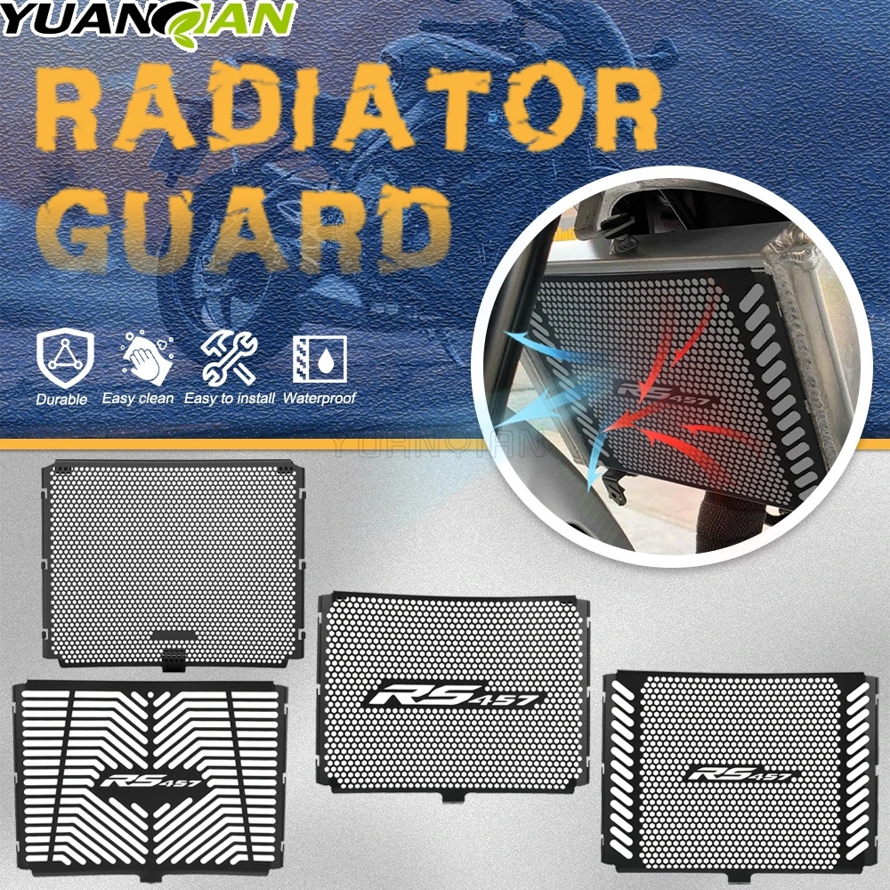 RS 457 Radiators Grille Guard Cover Protector Protection For Aprilia RS457 2024 2025 2026 Motorcycle Accessories Radiator Guard