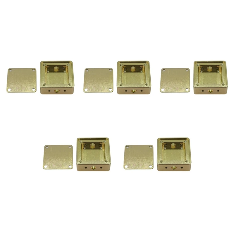 5X Aluminum Housing Shielding Housing RF Box Electromagnetic Golden Conductive Oxide