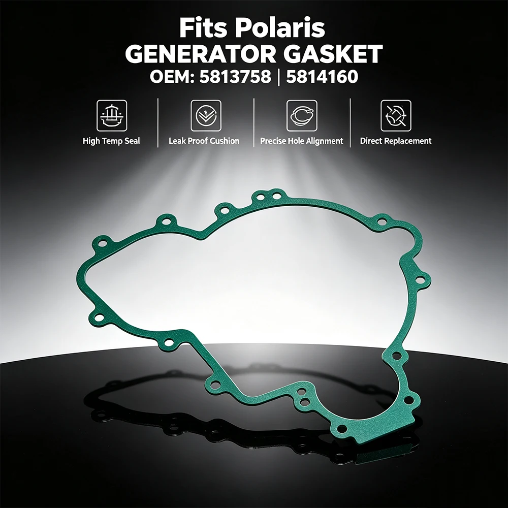 5814160 Stator Magneto Generator Cover Gasket for Polaris ACE 900 Ranger XP 1000 900 RZR XP 4 1000 900 General 1000 XP 5813758
