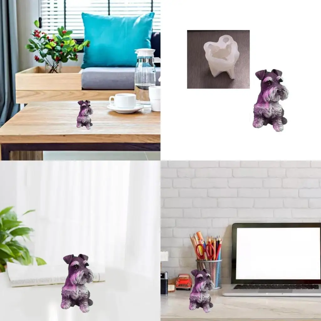 

Scented Molds Dog Epoxy Resin Casting Mould DIY Making Crafts Aroma Gypsum for Craft Car Home Ornaments