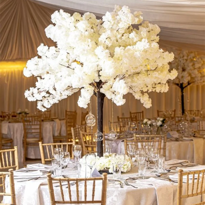 SN-TG003 150cm 5feet Thickness Hanging  Latest wedding table centerpieces artificial cherry blossom tree