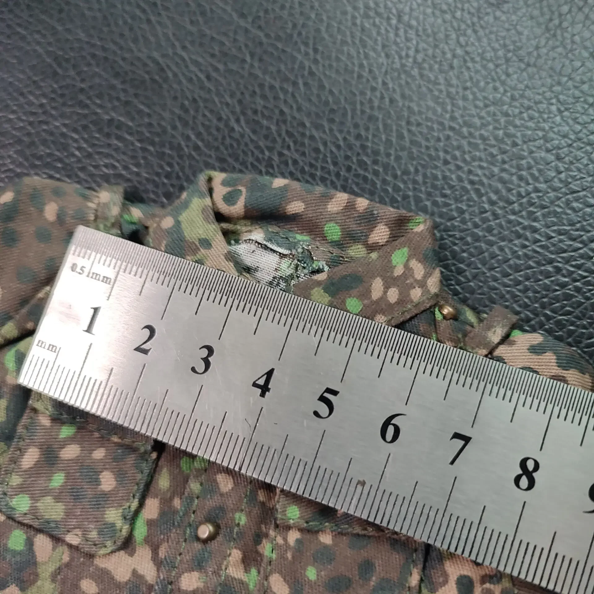 الحرب العالمية الثانية معطف البازلاء زي مموه 1/6 مقياس عمل الشكل صالح 12 بوصة الجسم تحصيل الملابس العسكرية لشخصيات العمل #5