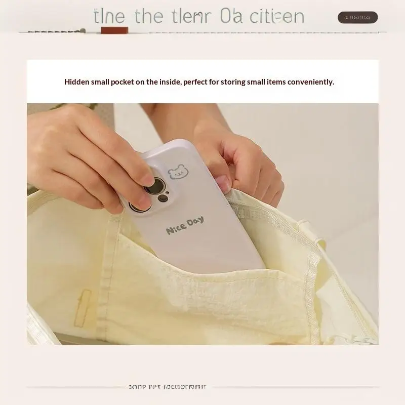 Lässige große Handtaschen, modische Hobo-Schultertaschen für Damen, Einkaufstaschen, Arbeitstaschen, faltbare Reisetaschen – Detail 9