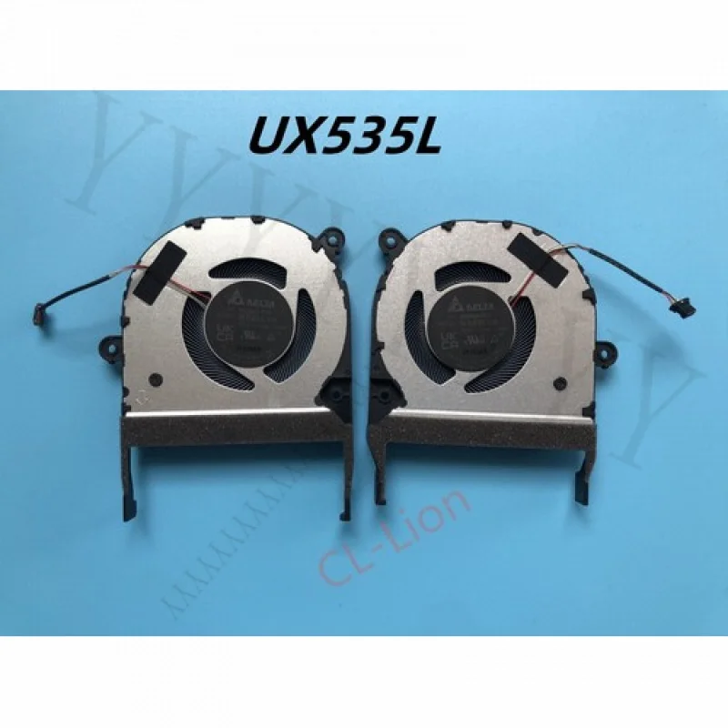 

Q + новый охлаждающий вентилятор для процессора и графического процессора ASUS ZenBook UX535L UX535LI UM535Q UX535QE DC5V