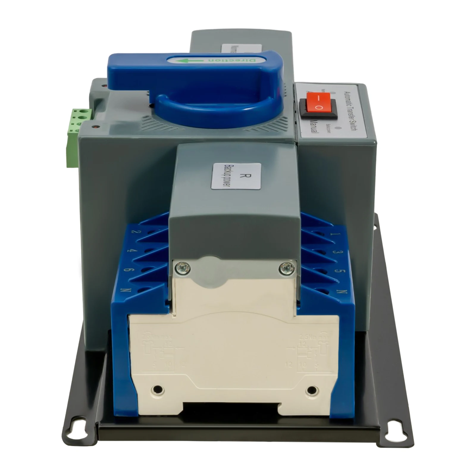 63A 4P Interruttore di trasferimento manuale automatico ATS 220V Commutatore di doppia alimentazione per generatore Home Office Alimentatore di emergenza