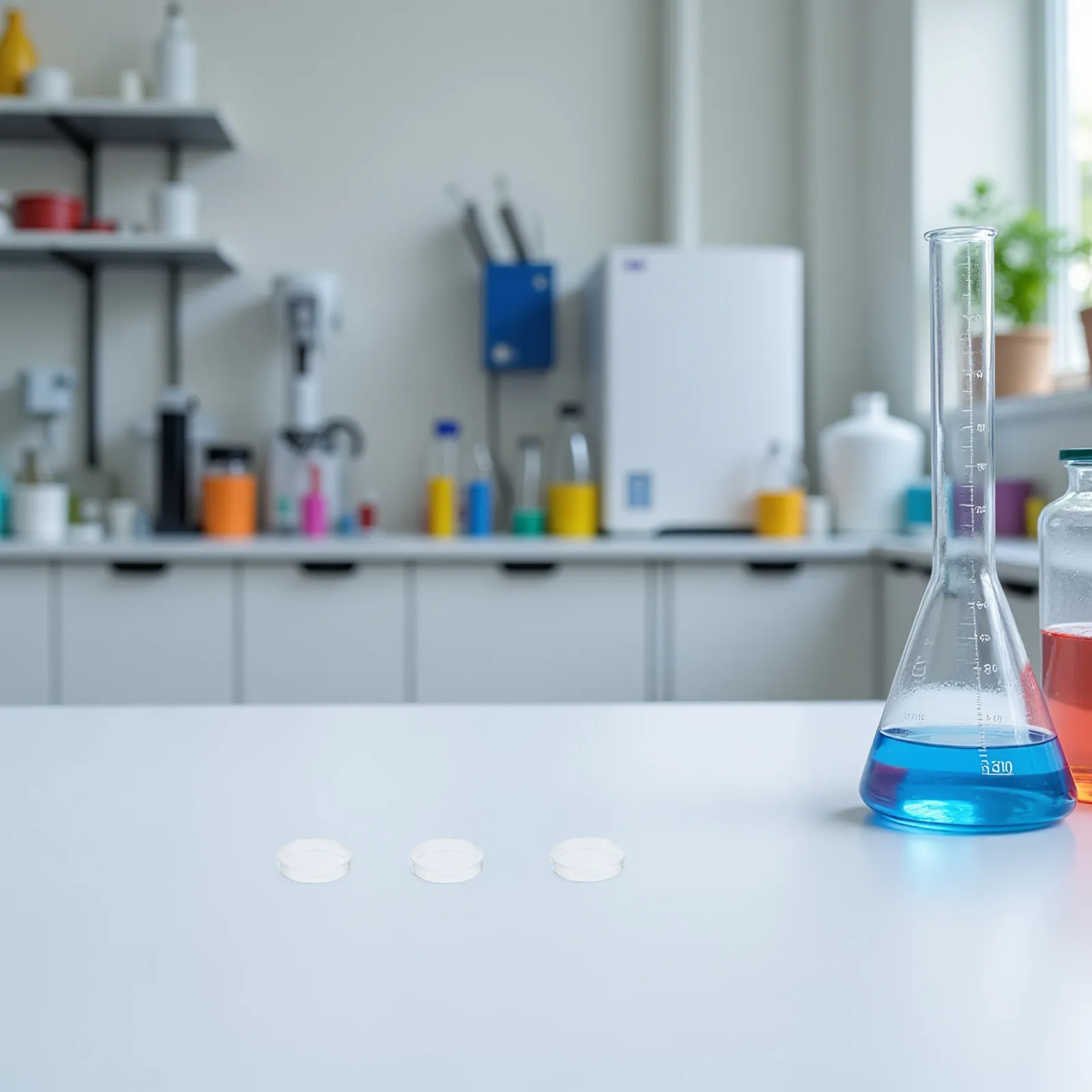 

10Pcs Laboratory Petri Dish Plastic Culture Plate with Lid for Science Experiments Agar Plates for School Teaching Use