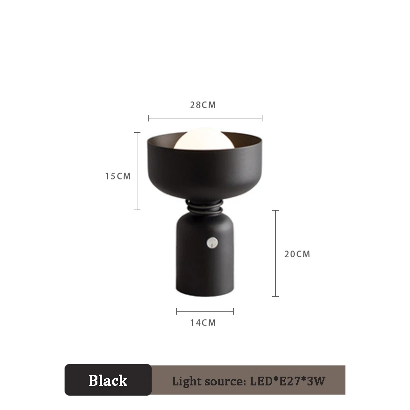 Designer Iron Art Desk Lamp Modern Spotlight Vertical Led Table lamp for Living Room Bedroom Bedside Office Creative Desk Night