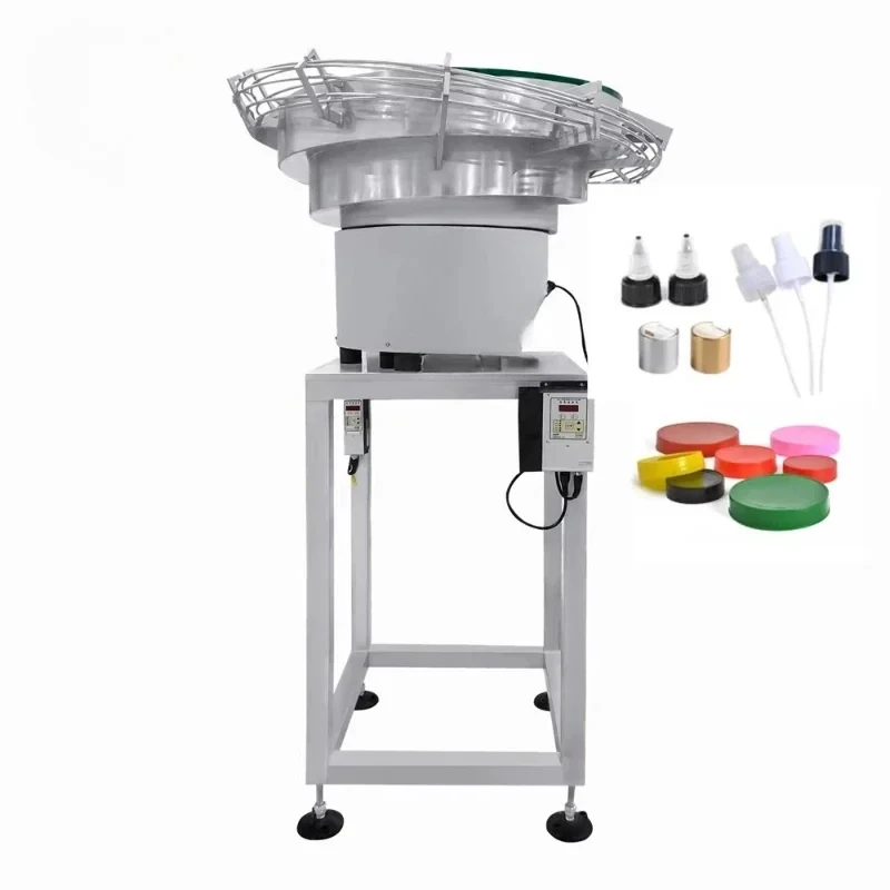 Pump Sprayer Cap Vibratory Feeder Automatic Bottle Bowl Sorter Unscrambler Capping Hine