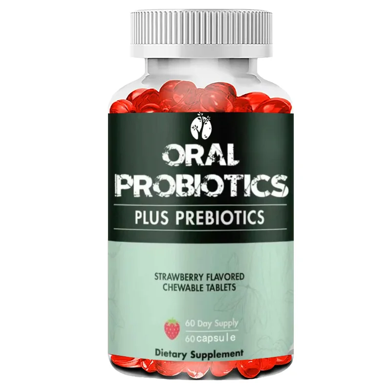 

Oral Probiotics Containing Prebiotic Supplements - Healthy Gum Oral Capsules