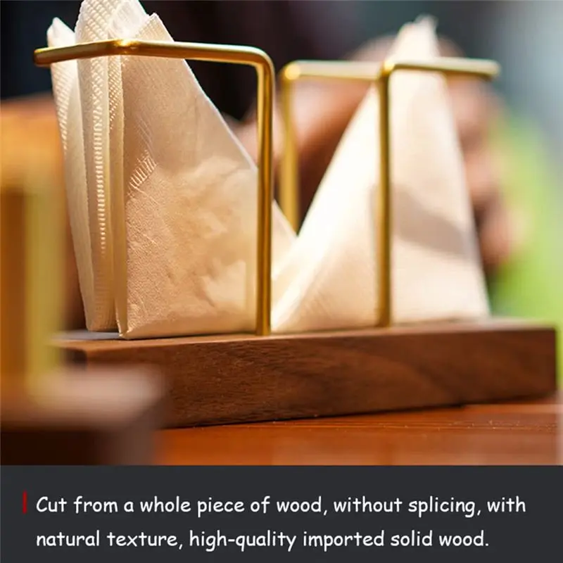 [A93Z!】 Napkin Holder For Tables Separate Tissue Dispensers Fit For Kitchen And Restaurant B