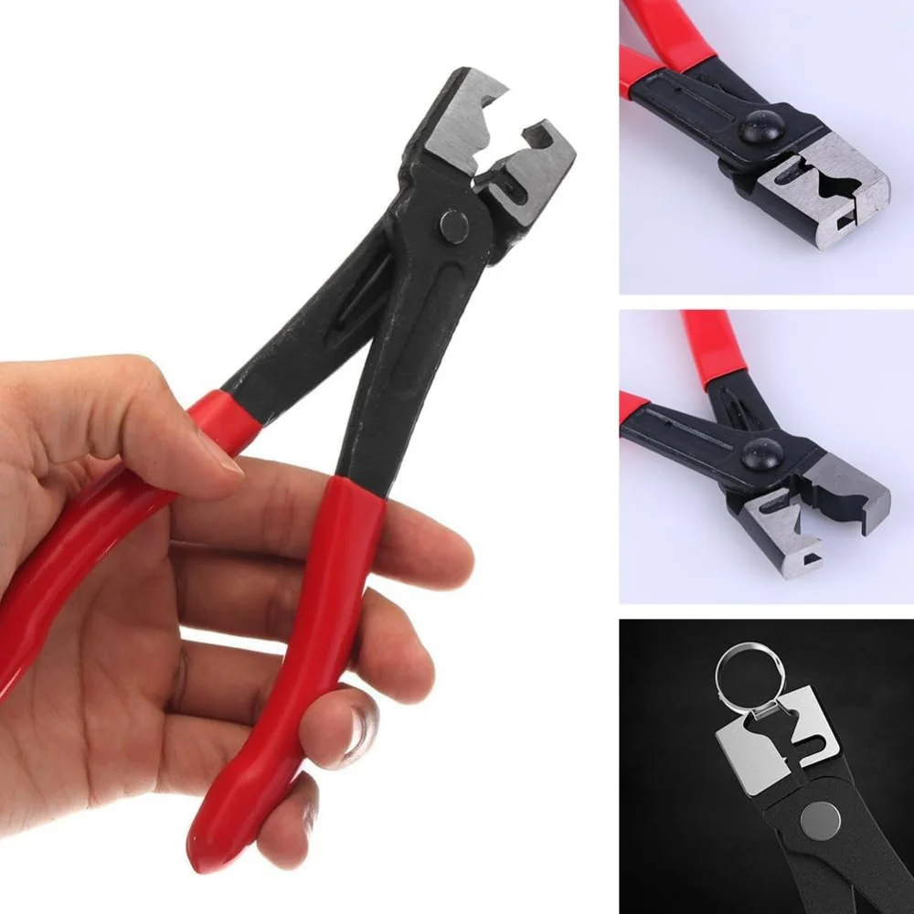 Car Oil Hose Crimping Plier Repair Tools Calliper Vise Pipe Clamp Collar Clip Auto Repairing Motorcycle Automotive Accessories