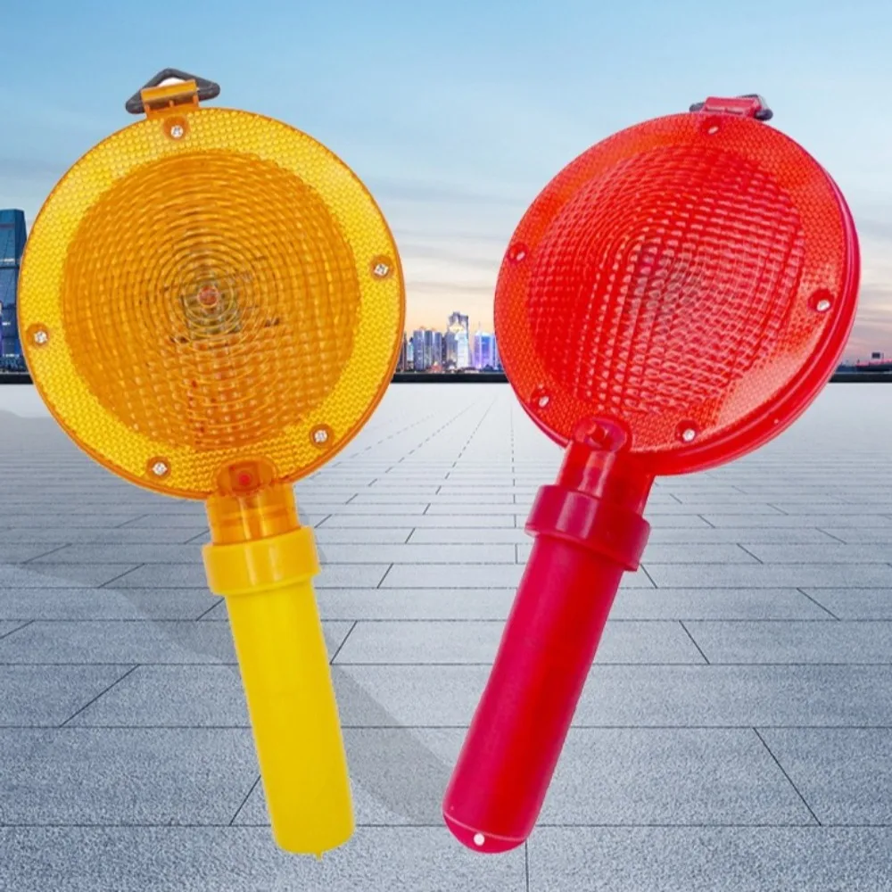

Waterproof Handheld LED Barricade Light with Hanging Ring Strobe Function Traffic Safety Light High Visibility LED Light Source