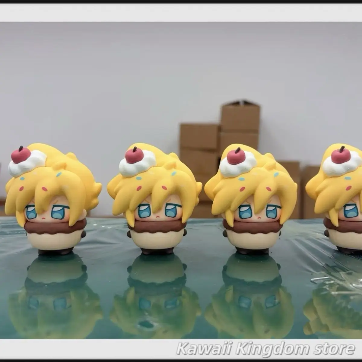 Cloud Strife Anime Cosplay Kit per garage in resina PVC Figurina di cartone animato Modello da tavolo Ornamento Giocattolo regalo 5 cm