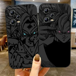 Comic Art D-Dragon Ball Goku For Xiaomi Redmi Note 13 12R 12 12S Turbo 11 11T 11S 10 10S Pro Plus 5G Black Funda Phone Case