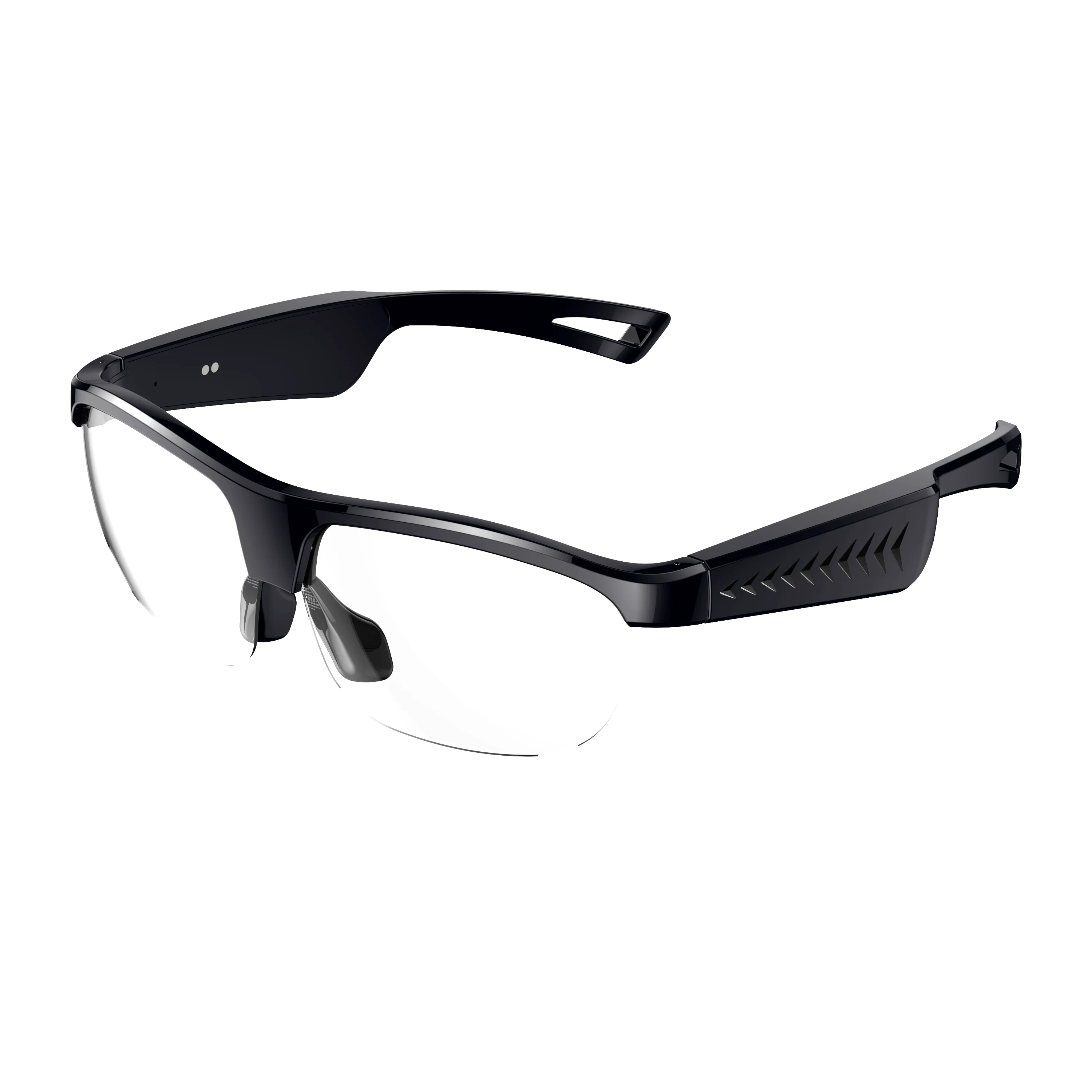 نظارات L01 الرياضية الذكية مع BOSS Audio، ENC، 6 عدسات، حماية من الأشعة فوق البنفسجية، بلوتوث 5.3 وعمر بطارية طويل.