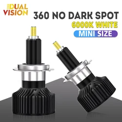 360 H7 Led Bulb Canbus H1 H8 H9 H11 Fog Lights 9006 Hb4 9005 Hb3 9012 Led Lamps 30000LM 300W 3D Auto 6000K Super Mini Diodes
