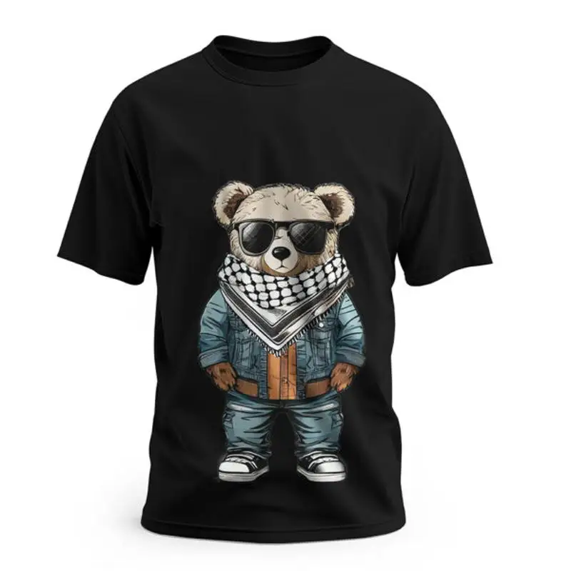 Camiseta con estampado de oso de peluche para niños de Barrow