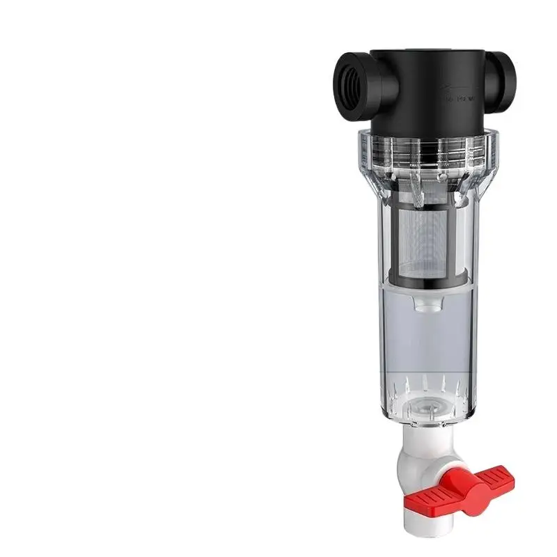 Female Thread Aquarium Feces Separator Precision Filtration Efficient Separation Fish Waste Collector Self Cleaning