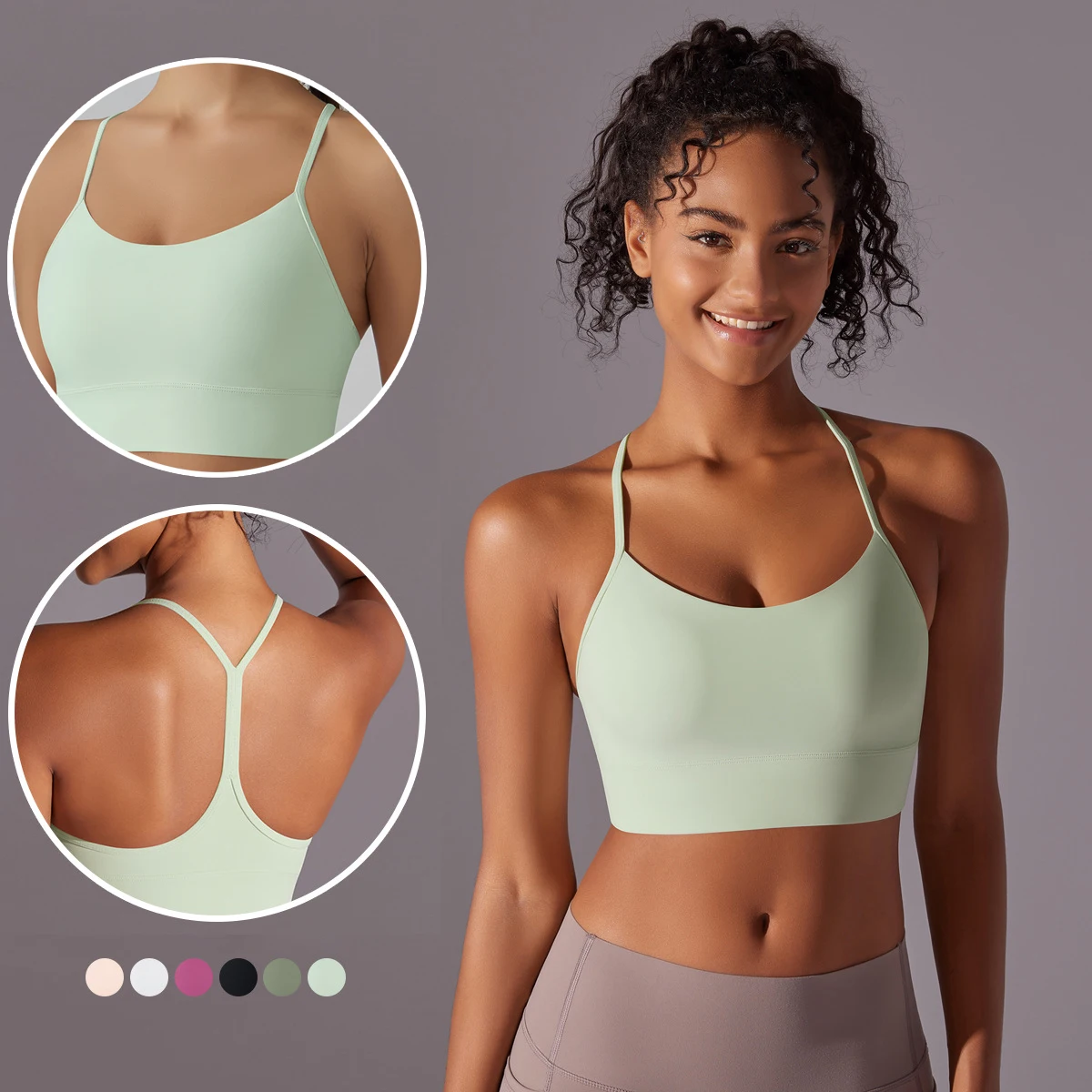 

Сексуальный противоударный бюстгальтер для йоги на слинге для женщин, топ для фитнеса, летний дышащий жилет для тренировок в тренажерном зале, жилет для йоги с открытой спиной и перекрестными бретелями, женский бюстгальтер
