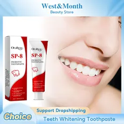 Oralhoe Sp-8 Probiotic Toothpaste Remove Plaque Stains Deep Clean Brightening Tooth Fresh Breath Dental Oral Hygiene Health Care