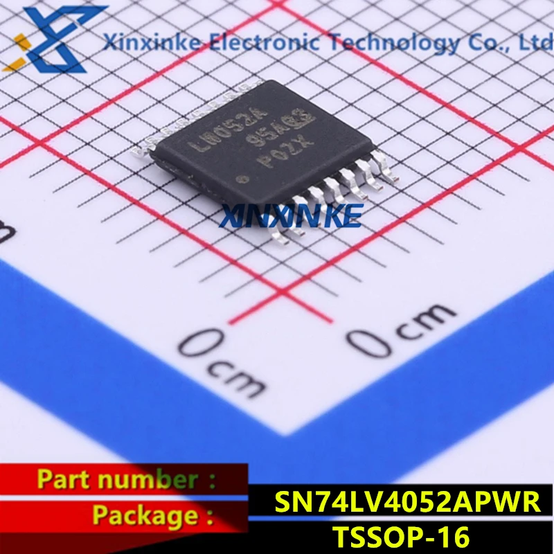 10PCS SN74LV4052APWR LW052A TSSOP-16 Multiplexer Switch ICs Dual 4-Ch. Analog Switch ICs Brand New Original