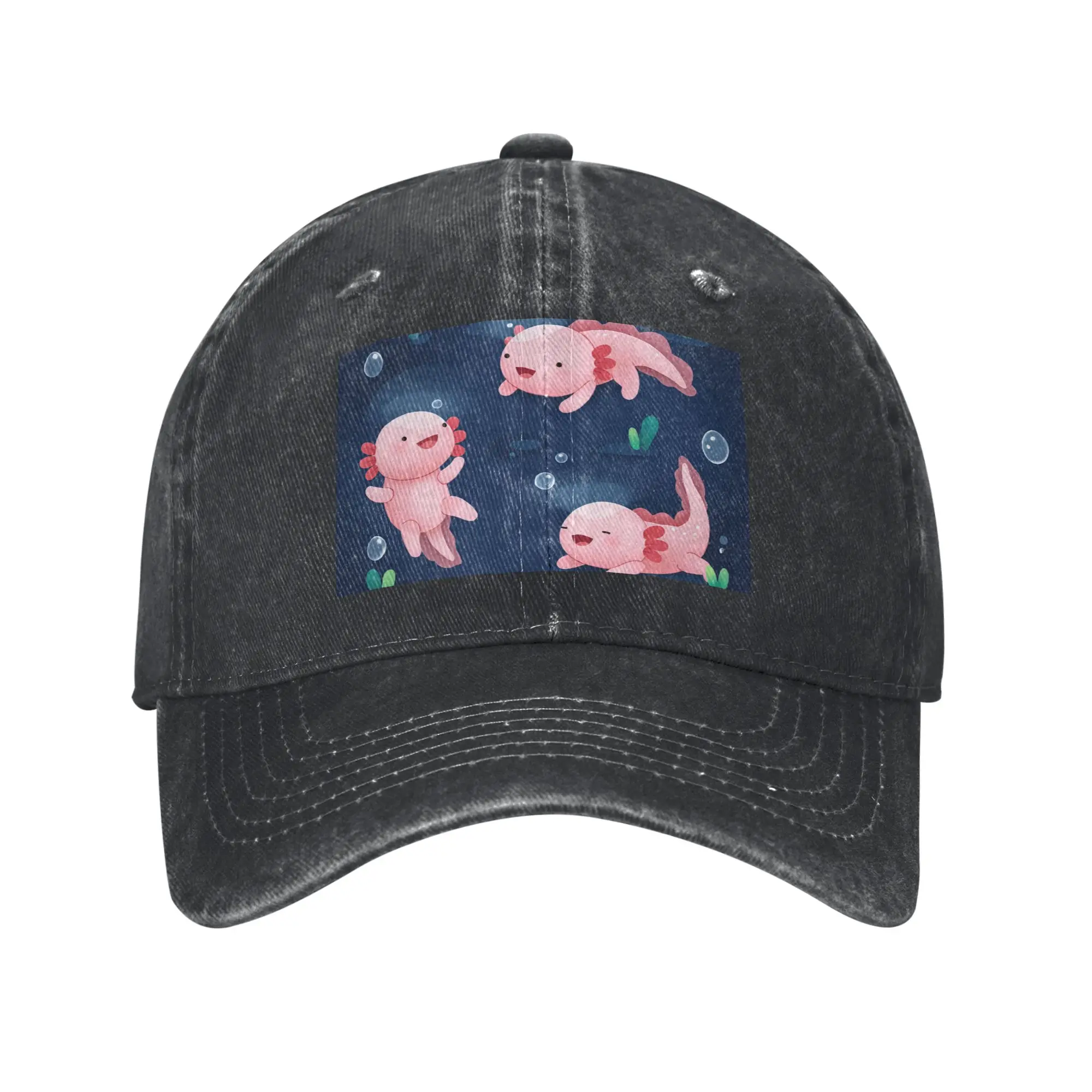 Fashion Unnamed AI-generated image baseball cap  Durable Denim Hat Trucker Cap