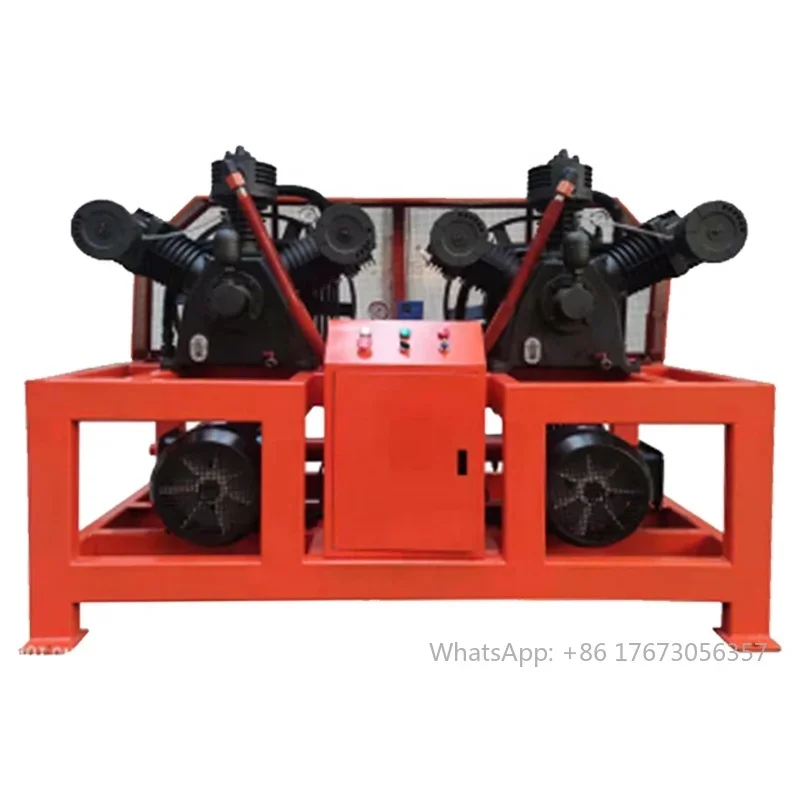 30bar 40bar Belt Drive Driving Piston Portable High Pressure Booster Boosting PET Bottle Blowing Screw Air Compressor