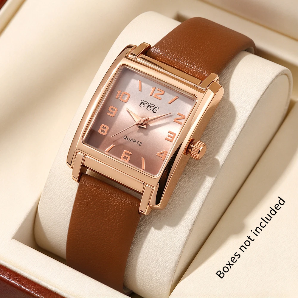 1Pc New Women's Quartz Watch - Gift And Exquisite Combination - Suitable For All Holiday Occasions