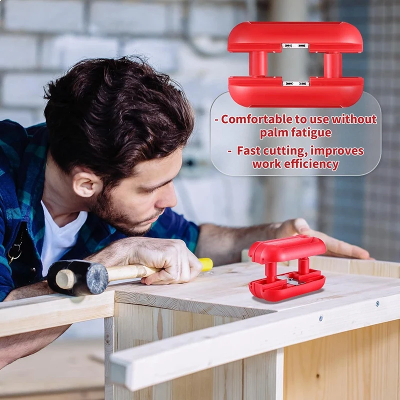 MYHOME Edge Banding Trimmer, Hand Planer Edge Quad Trimmer, Laminate Veneer Edge Trimmer, PVC Plywood Melamine