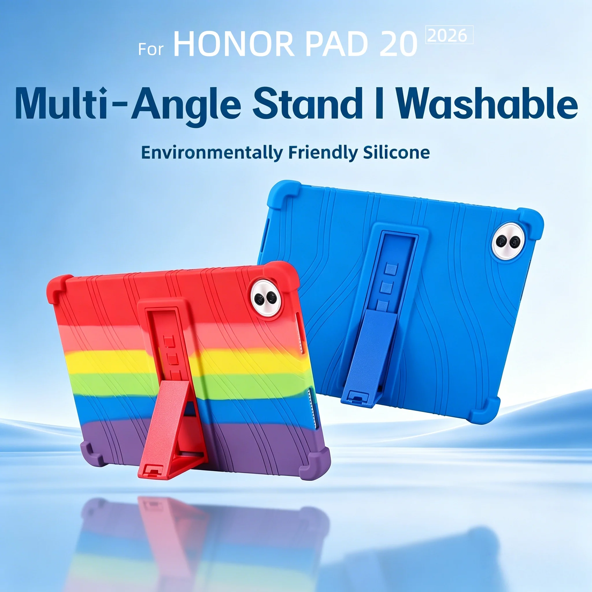Silicone Kickstand Case for Honor Pad 20 12.1
