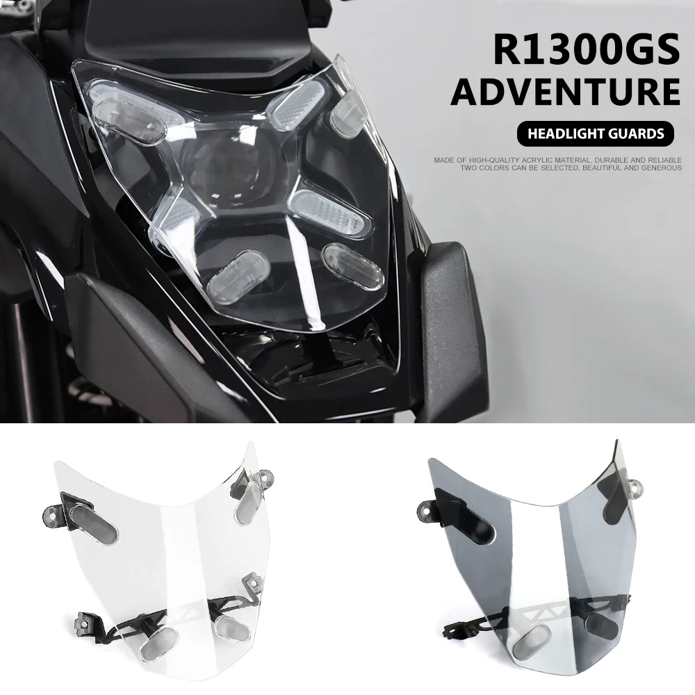 

Motorcycle New Headlight Guard Acrylic Headlight Protective Cover For BMW R1300GS Adventure r1300gs ADV R1300 GS 2023 2024 2025