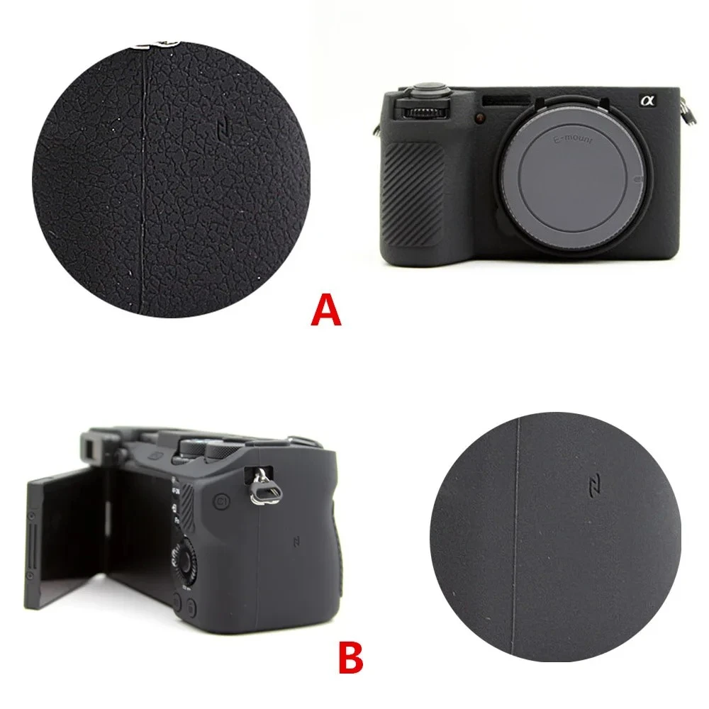 

For Sony Alpha 6700 ILCE-6700 A6700 Camera A6700 Soft Texture Rubber Silicon Case Body Cover Protectors Frame Skin